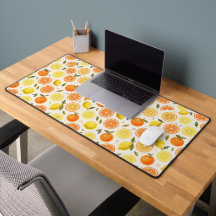 Vers Citrusfruit Patroon Bureau Mat
