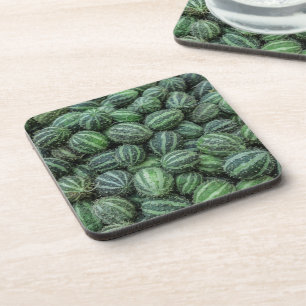 Vers Cucamelon Groen Gestreept Mexicaans Fruit Bier Onderzetter