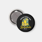 Vers dagelijks De Limonade Baas Magneet (Voorkant / Achterkant)