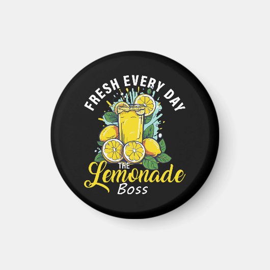 Vers dagelijks De Limonade Baas Magneet (Voorkant)