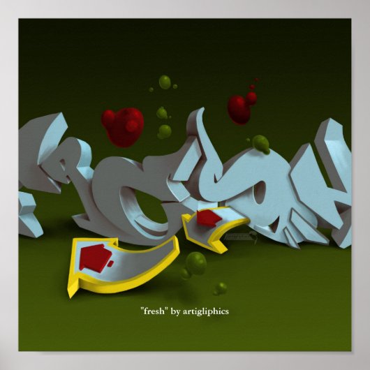 "VERS"-detail Poster (Voorkant)