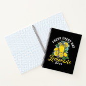 Vers Elke Dag De Limonade Baas Notitieboek (Binnen)