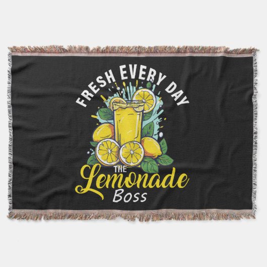 Vers elke dag De limonadebaas Deken (Voorkant)