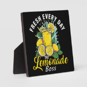 Vers elke dag De limonadebaas Fotoplaat (Voorkant)