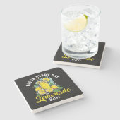 Vers elke dag de limonadebaas stenen onderzetter (Zijkant)