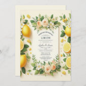 vers en bloemig kaart (Voorkant / Achterkant)