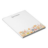 Vers en modern Floral design Notitieblok (Schuin)