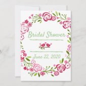 Vers en zoet bridal Shower Invitation Save The Date (Voorkant)