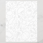 Vers eten, Gezond eten Catering Restaurant Menu (Achterkant)