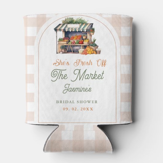 Vers Fris Off The Market Boerenmarkt Bruiloftsborr Blikjeskoeler (Achterkant)