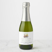 Vers Fris Van De Markt Boerenmarkt Bruidsdouche Sparkling Wijnetiket (Voorkant)