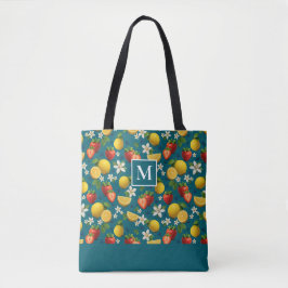 Vers Fruit Aardbei & Citroen Monogram Tote Bag