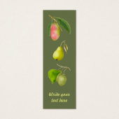 vers fruit, gepersonaliseerd Bladwijzer Mini Visitekaartjes (Voorkant)