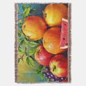 Vers fruit in een perfecte mix deken (Voorkant Verticaal)