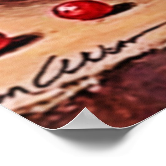 Vers fruit in een perfecte mix poster (Hoek)