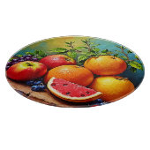 Vers fruit in een perfecte mix snijplank (Hoek)