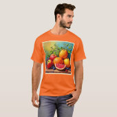 Vers fruit in een perfecte mix t-shirt (Voorkant volledig)