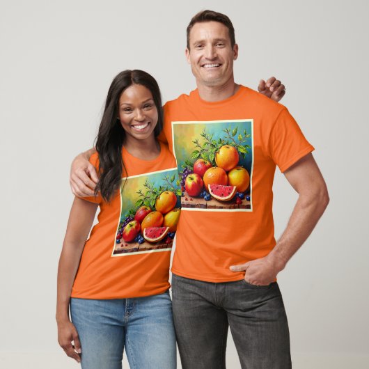 Vers fruit in een perfecte mix t-shirt (Unisex)