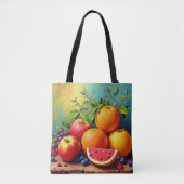Vers fruit in een perfecte mix tote bag (Voorkant)