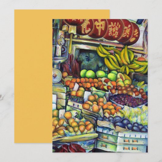 Vers fruit met Francis (Voorkant / Achterkant)