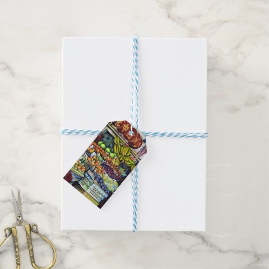 Vers fruit met Francis Cadeaulabel (Met Touw)