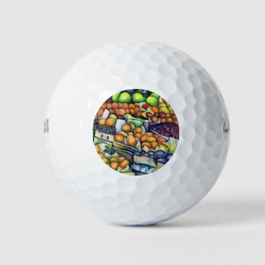 Vers fruit met Francis Golfballen (Voorkant)
