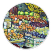 Vers fruit met Francis Keramische Knop (Voorkant)