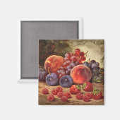 Vers fruit stilleven. magneet (Voorkant / Achterkant)