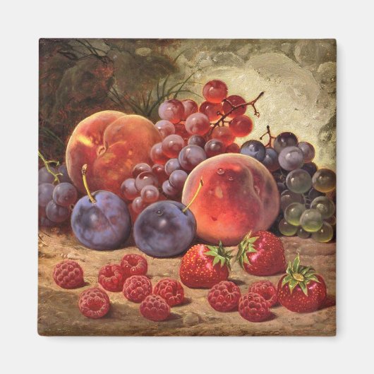 Vers fruit stilleven. magneet (Voorkant)