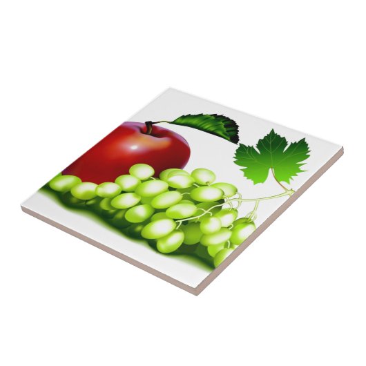 Vers fruit tegeltje (Zijkant)