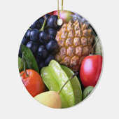 Vers fruit - zoet beeldscherm, keramisch ornament (Links)