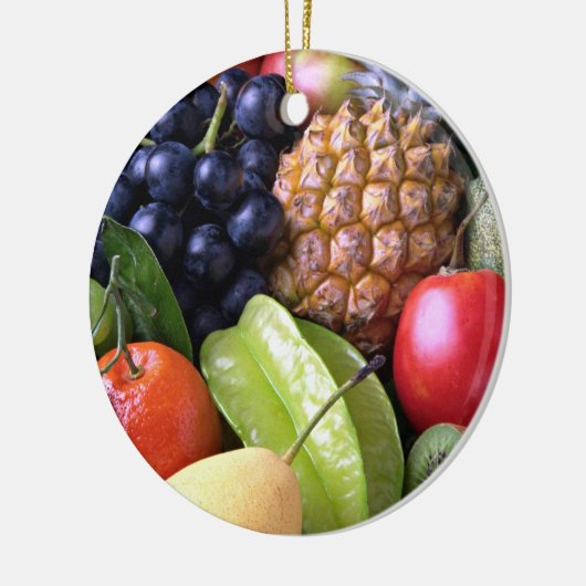 Vers fruit - zoet beeldscherm, keramisch ornament (Links)