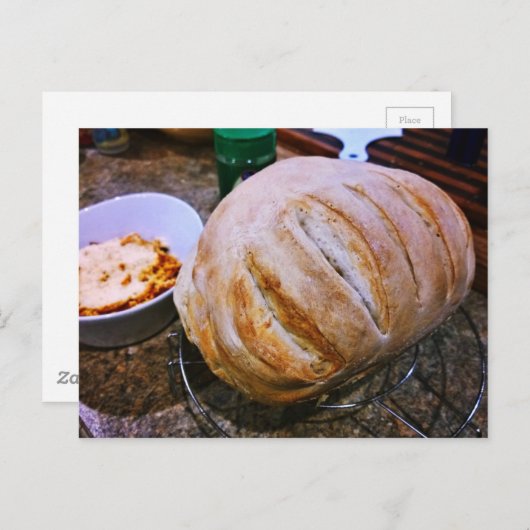 Vers gebak en pasta briefkaart (Voorkant / Achterkant)