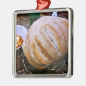 Vers gebak en pasta metalen ornament (Links)