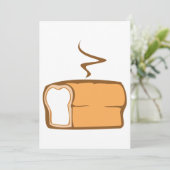 vers gebakken brood kaart (Staand voorkant)