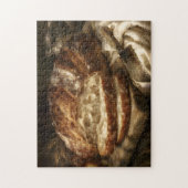 Vers gebakken brood legpuzzel (Verticaal)