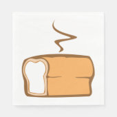 vers gebakken brood servet (Voorkant)