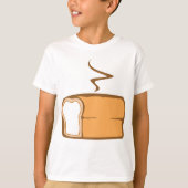 vers gebakken brood t-shirt (Voorkant)
