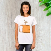 vers gebakken brood t-shirt