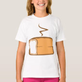 vers gebakken brood t-shirt (Voorkant)