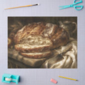 Vers gebakken brood tissuepapier (Craft)