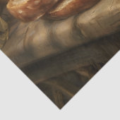 Vers gebakken brood tissuepapier (Detail)
