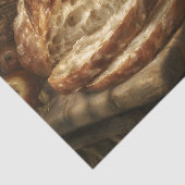 Vers gebakken brood tissuepapier (Detail)