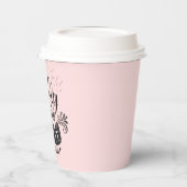 Vers gebrouwen koffiebekers papieren bekers (Links)