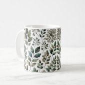 Vers gebrouwen, natuurlijk laat design koffie Mok (Voorkant links)