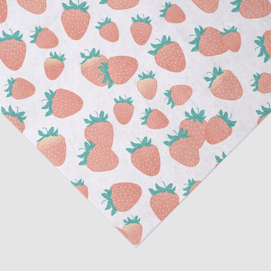Vers geïmpliceerde aardbeien tissuepapier (Detail)