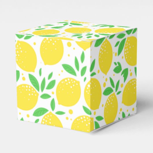 Vers gele luiers 3 bedankdoosjes (Voorkant Zijde)