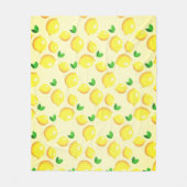 Vers gele luiers fleece deken (Voorkant)