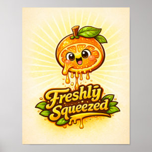 Vers Geperst - Fruitig Gevoel - Foodie Vrienden Poster
