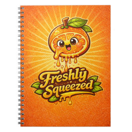 Vers Geperst - Fruitige Gevoelens - Eetgrage Vrien Notitieboek